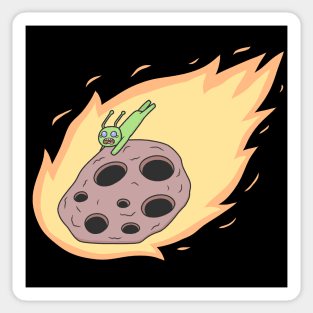 Alien Asteroid Sticker